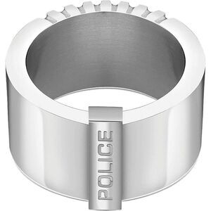 Police Gray Stainless Steel Men's Bracelet
